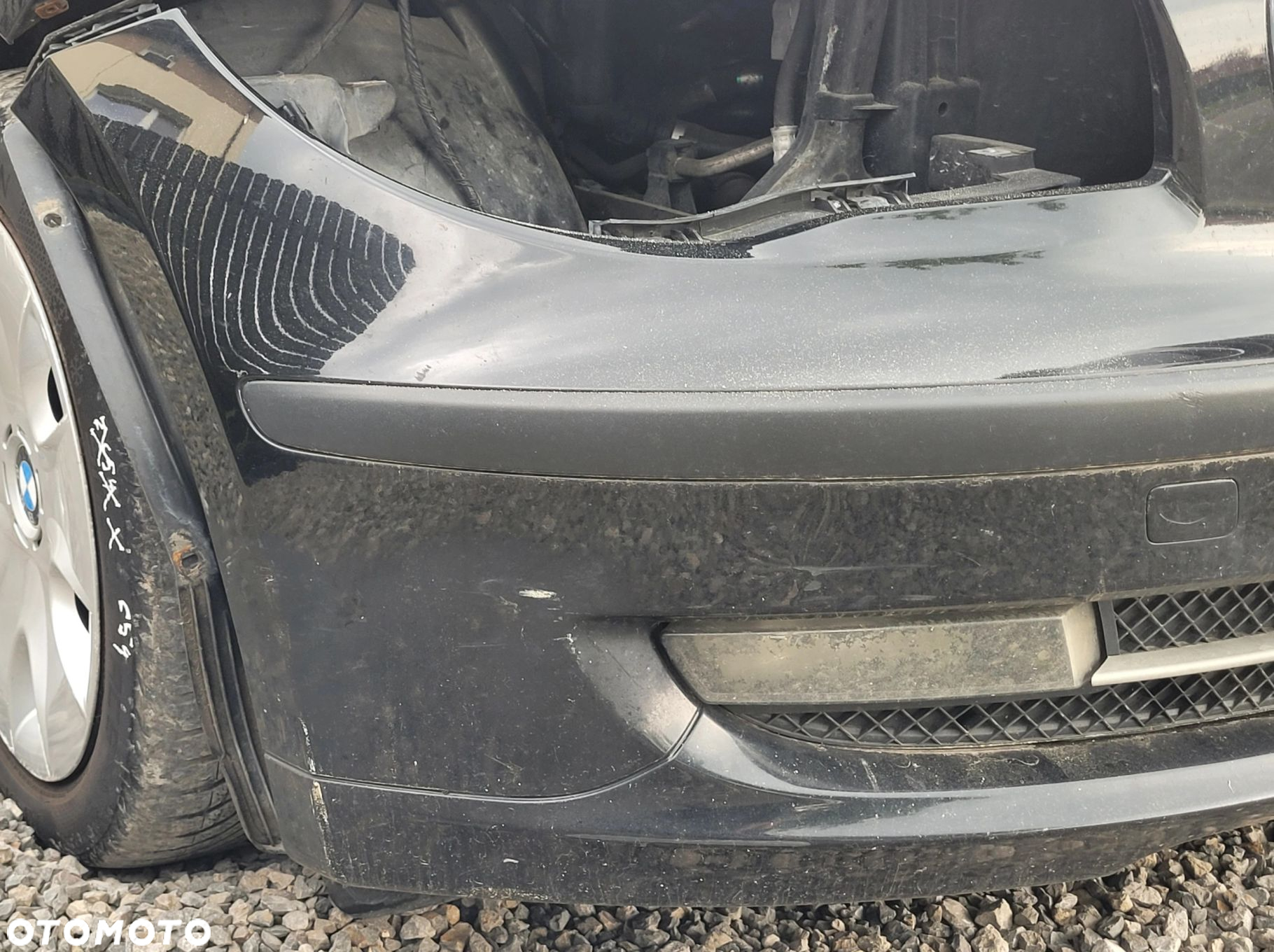 ZDERZAK PRZÓD PRZEDNI BMW E81 E82 E87 E88 LIFT 668 SCHWARZ II C54 - 2