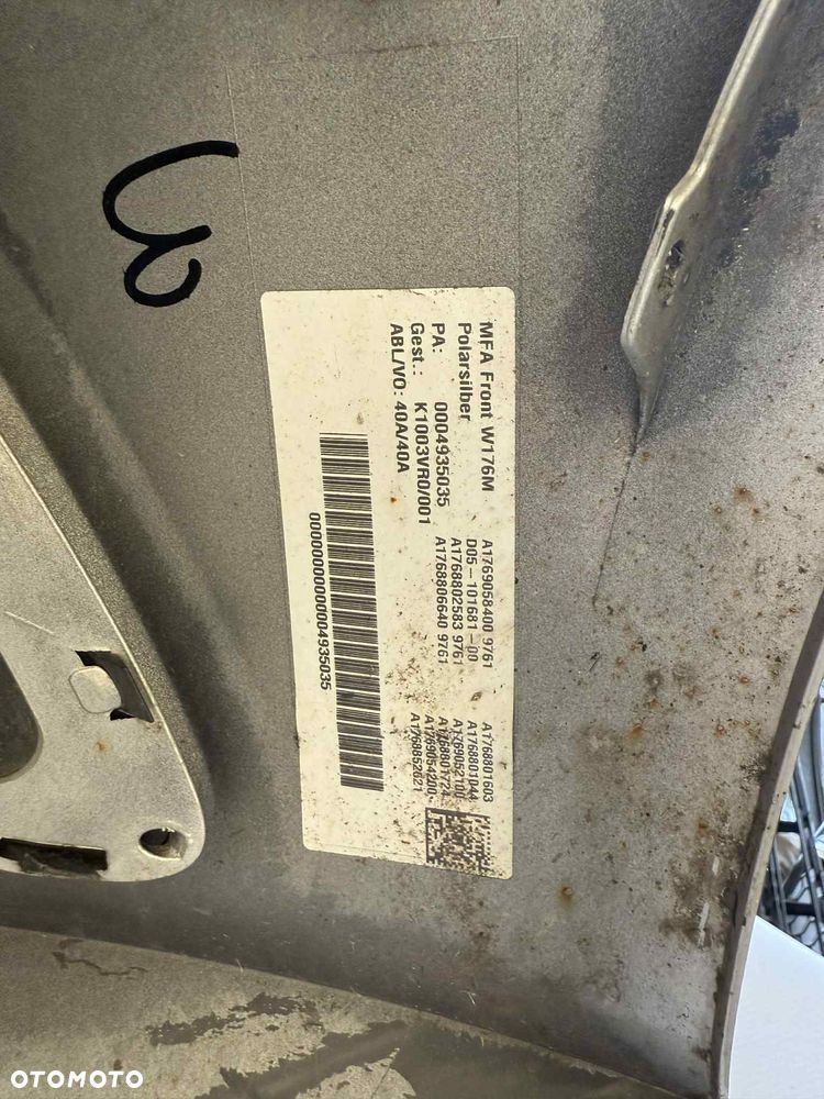 Mercedes Benz A Klasa W176 FL Zderzak Przód Przedni kompletny 6xPDC 761 - 5