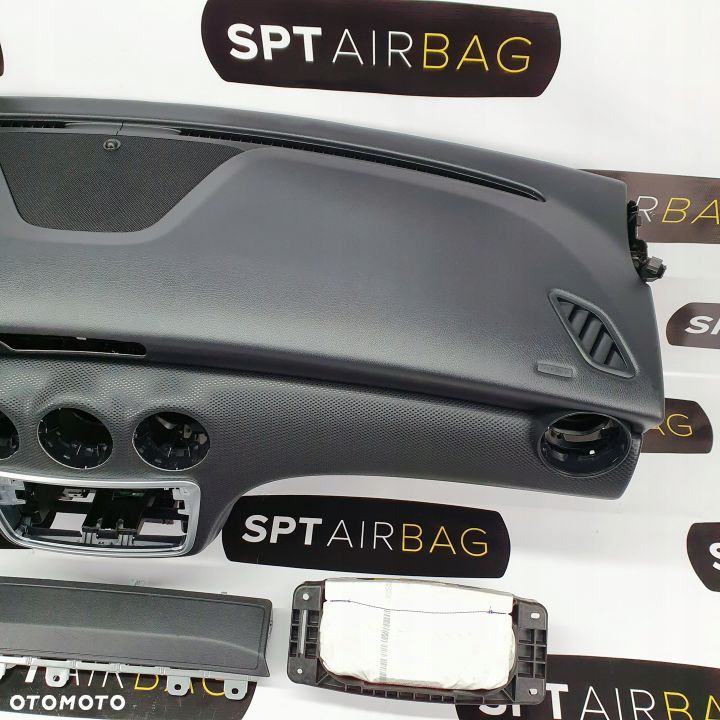 A-KLASA W176 LIFT DESKA ROZDZIELCZA KONSOLA KOKPIT PULPIT PODUSZKI AIRBAG AIR BAG PASY KIT SET - 3