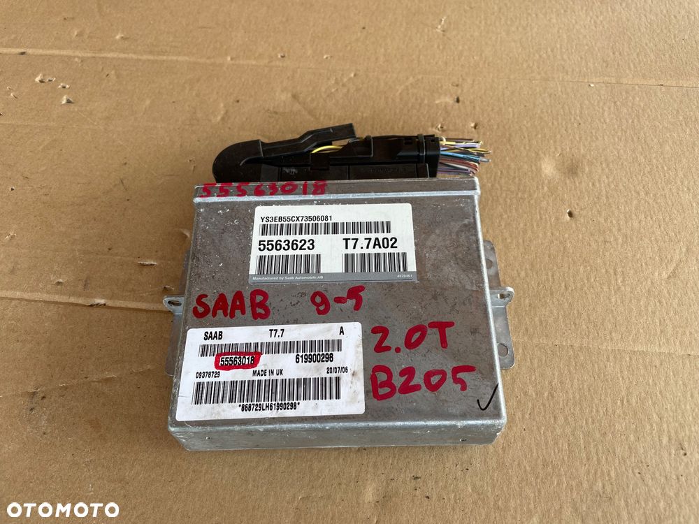 Saab 9-5 LIFT Sterownik silnika b205 55563018 - 1