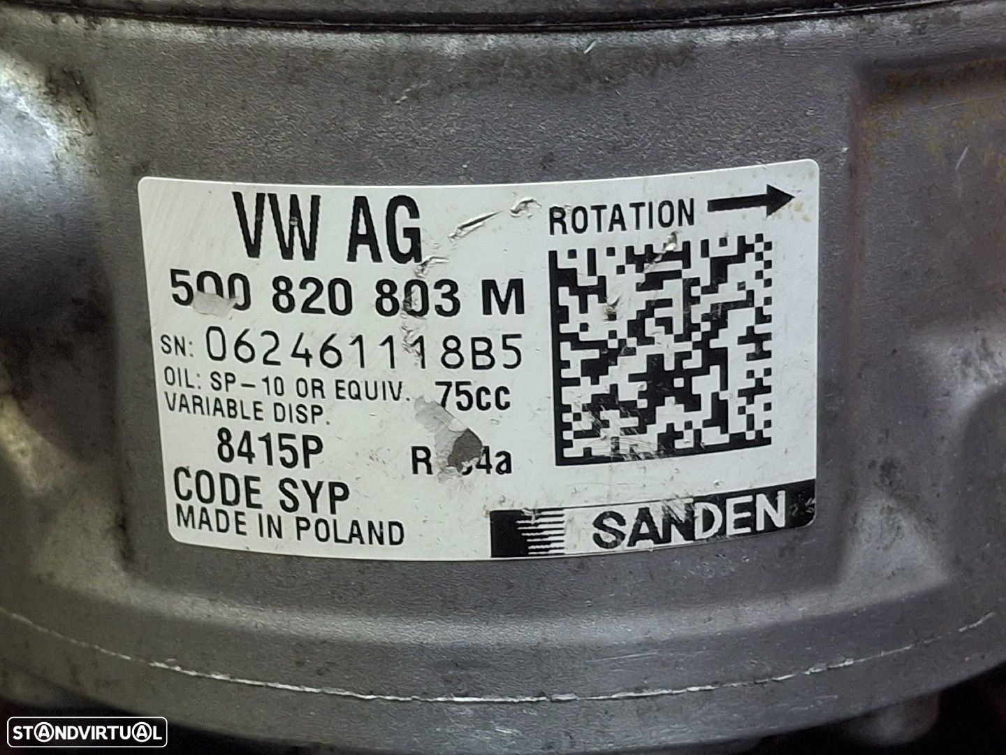 Compressor Do Ar Condicionado Volkswagen Crafter Caixa (Sy_, Sx_) - 3