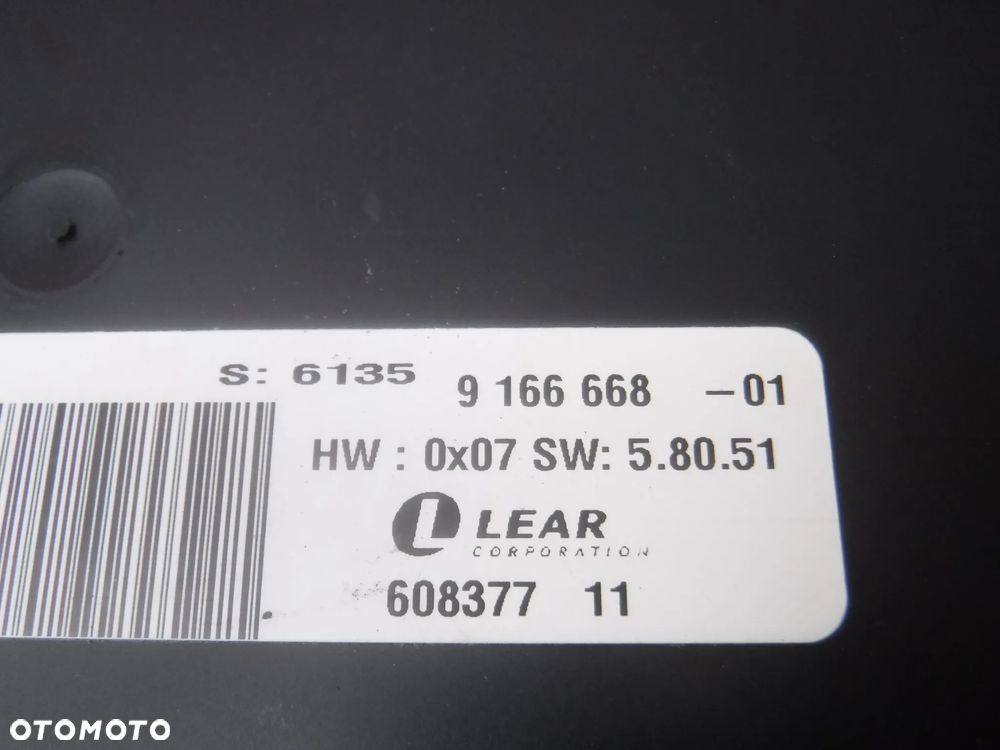 BMW X5 E70 X6 E71  modul swiatel sterownik xenon 9166668 - 2