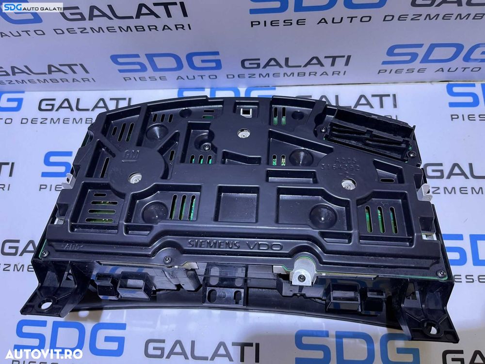 Ceas Ceasuri Cluster Instrumente Bord Opel Astra H 2004 - 2010 Cod 13251615 [B2943] - 6