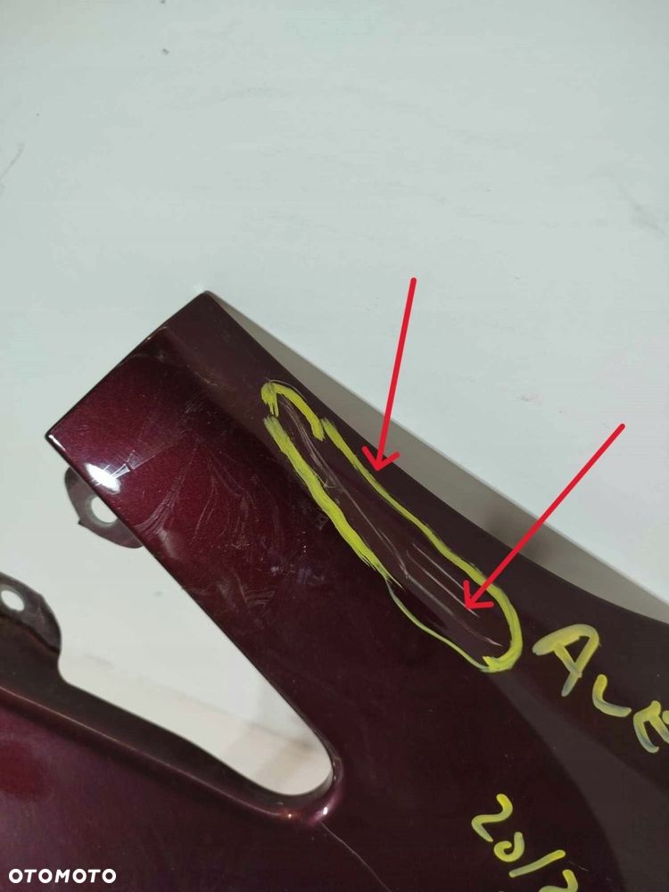 BŁOTNIK PRAWY PRZEDNI TOYOTA AVENSIS T27 09-14 - 3