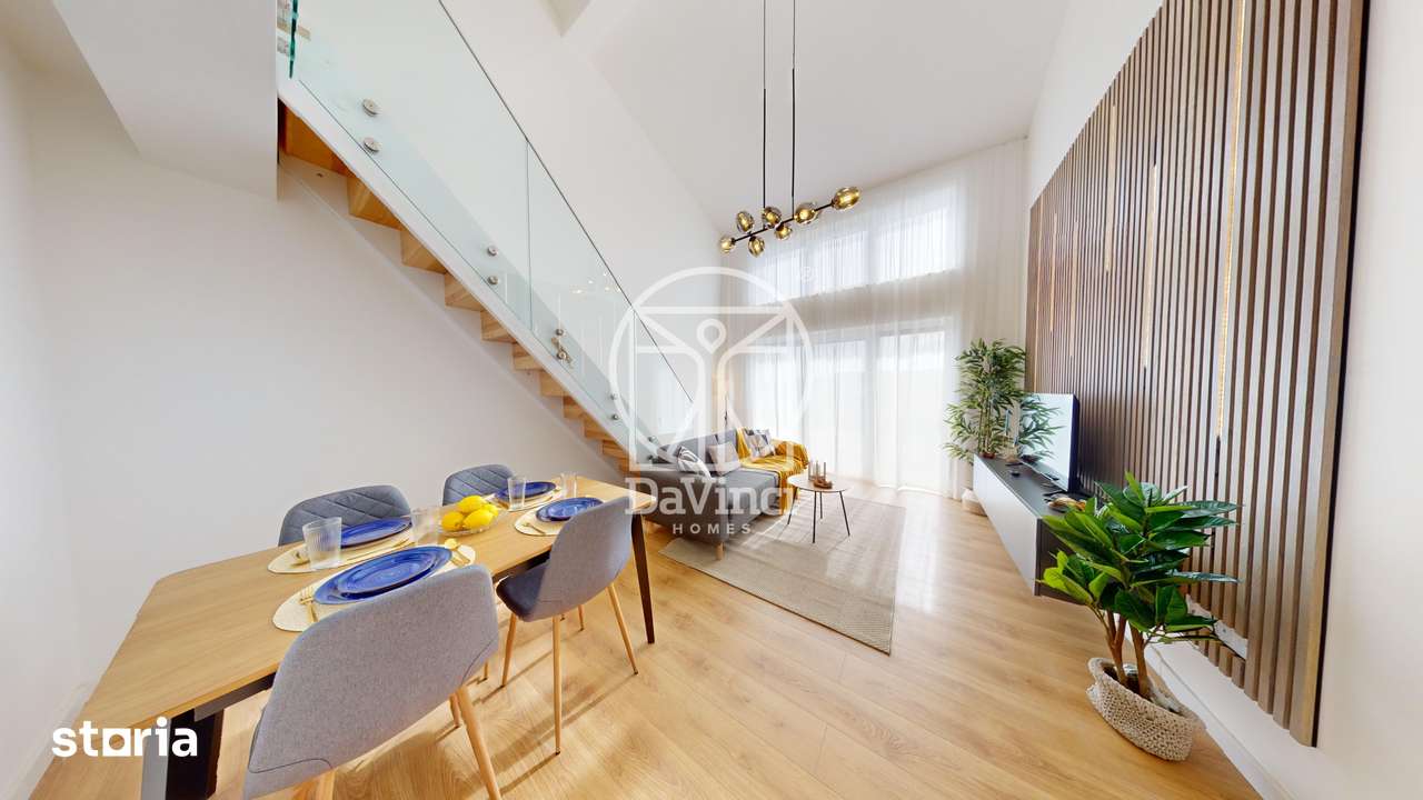Penthouse 3 camere, intabulat, finisat la cheie, contoare montate - Imagine principală: 2/13