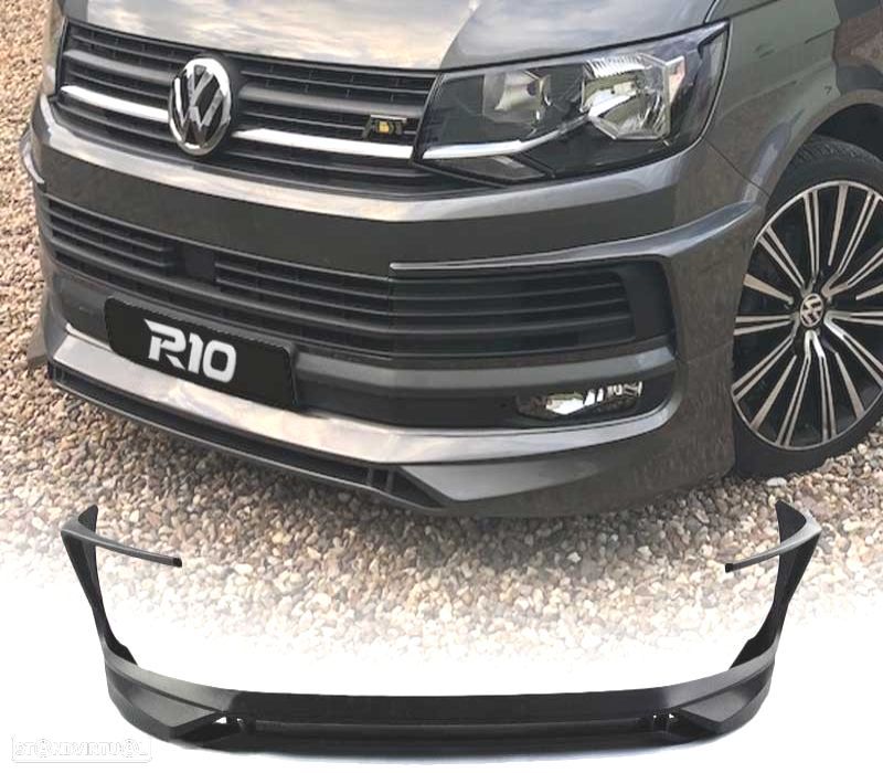 SPOILER LIP FRONTAL VOLKSWAGEN VW TRANSPORTER T6 15-19 LOOK ABT - 1