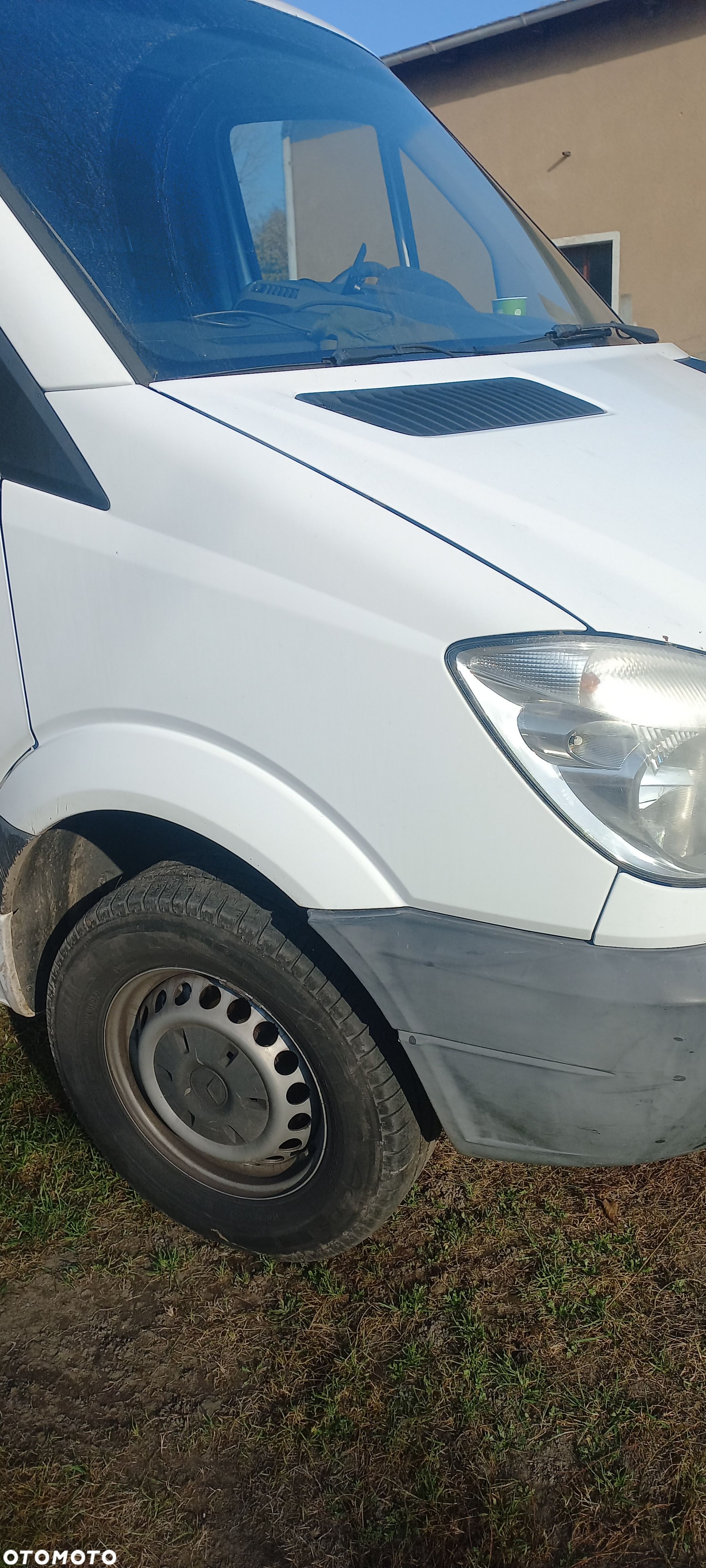 ZDERZAK 2x BŁOTNIK PRZÓD MASKA MERCEDES W906 SPRINTER POZNAN - 1