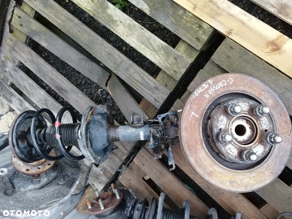 MCPERSON AMORTYZATOR ZWROTNICA PRZÓD LEWY KOMPLET OUTLANDER II C-CROSSER 4007 2.2 HDI