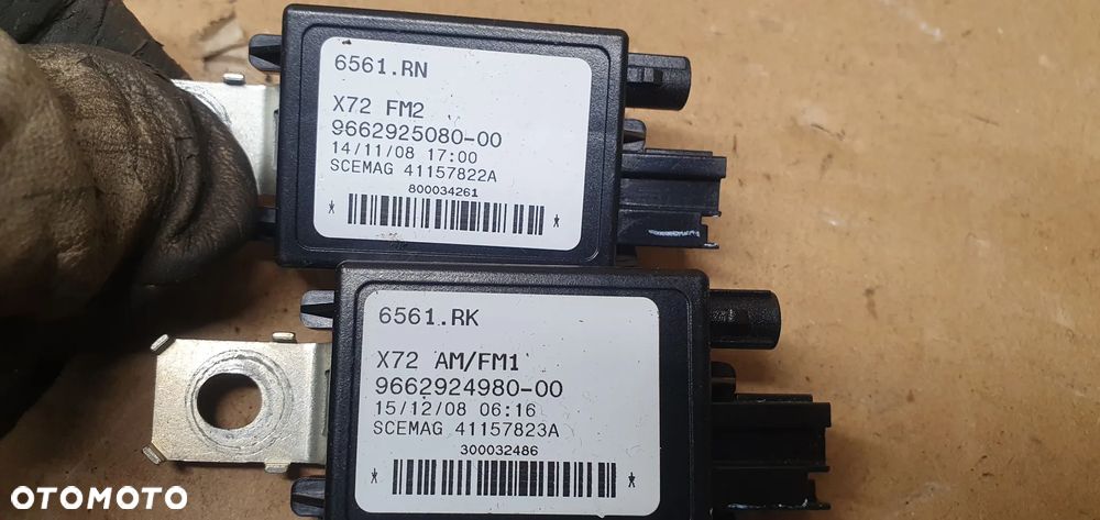 Wzmacniacz antenowy anteny moduł Citroen C5 III 9662925080 - 4