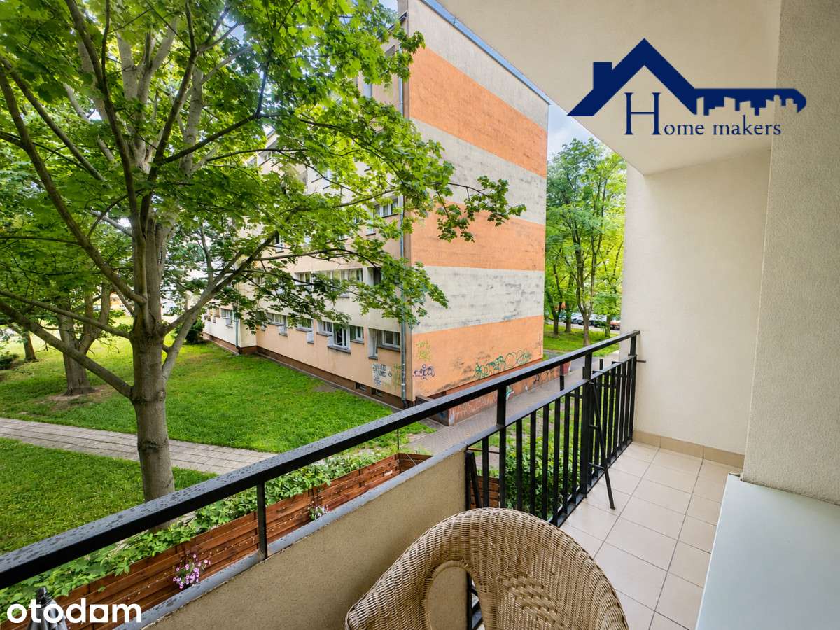 3 Pokoje | 46,2 m² | Mokotów | Balkon | Doskonała