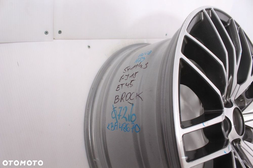 FELGA ALUMINIOWA NOWA DEMO. BROCK 5X114,3 18 ET45 - 3