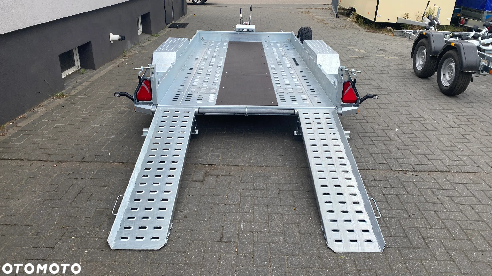 Brian James Trailers Digger Plant 2, 370X170 CM, DMC 3500 KG, z najazdami stalowymi 162 CM - 4