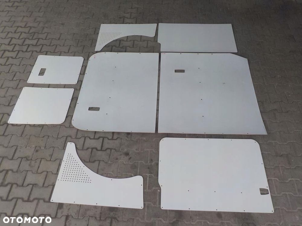 VW T5 KRÓTKI TAPICERKA TAPICERKI BOCZKI TYŁ NOWE  PODSUFITKA - 4