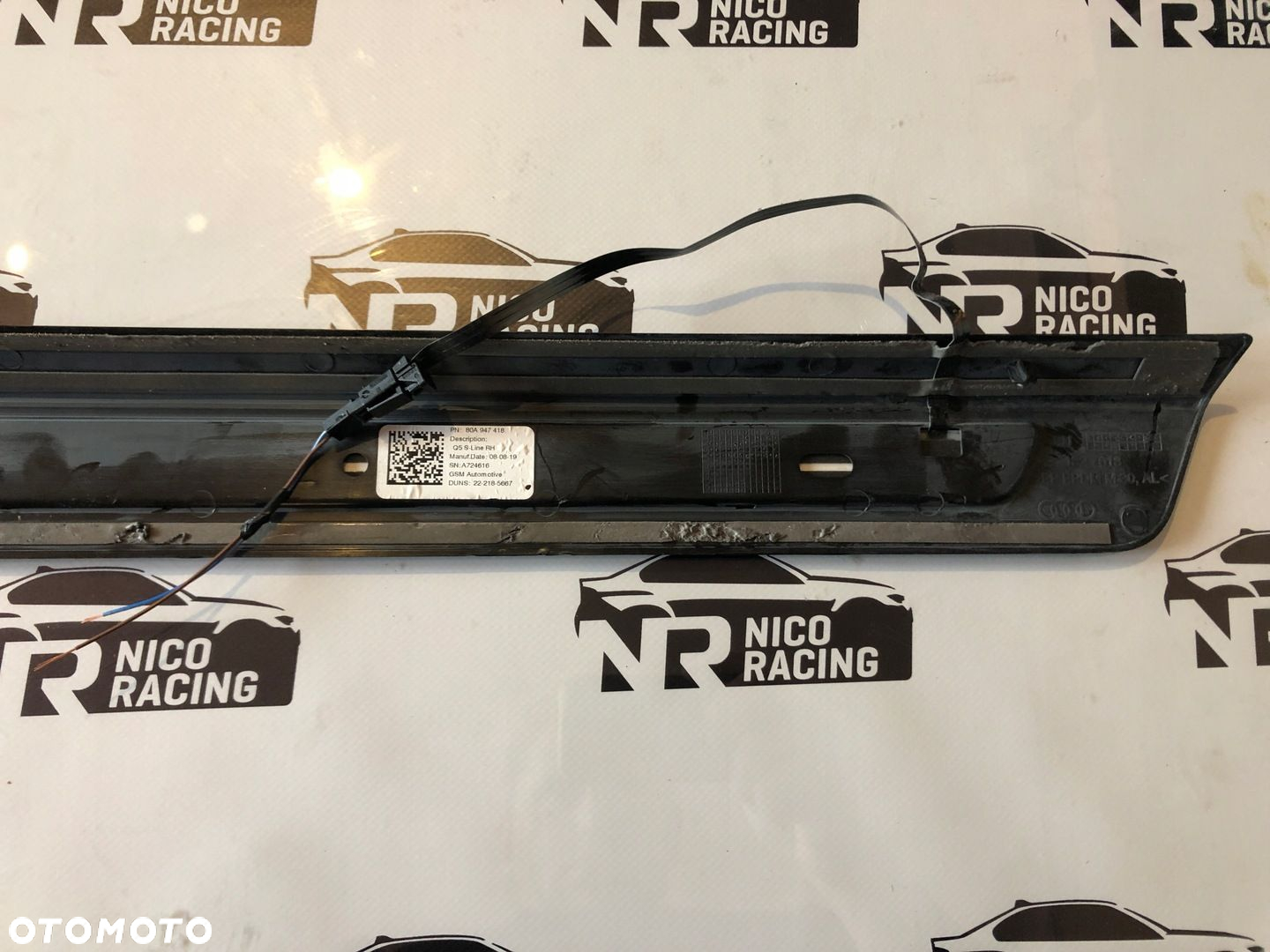NAKŁADKA PROGOWA PRAWA PRZÓD AUDI SQ5 80A LED - 8