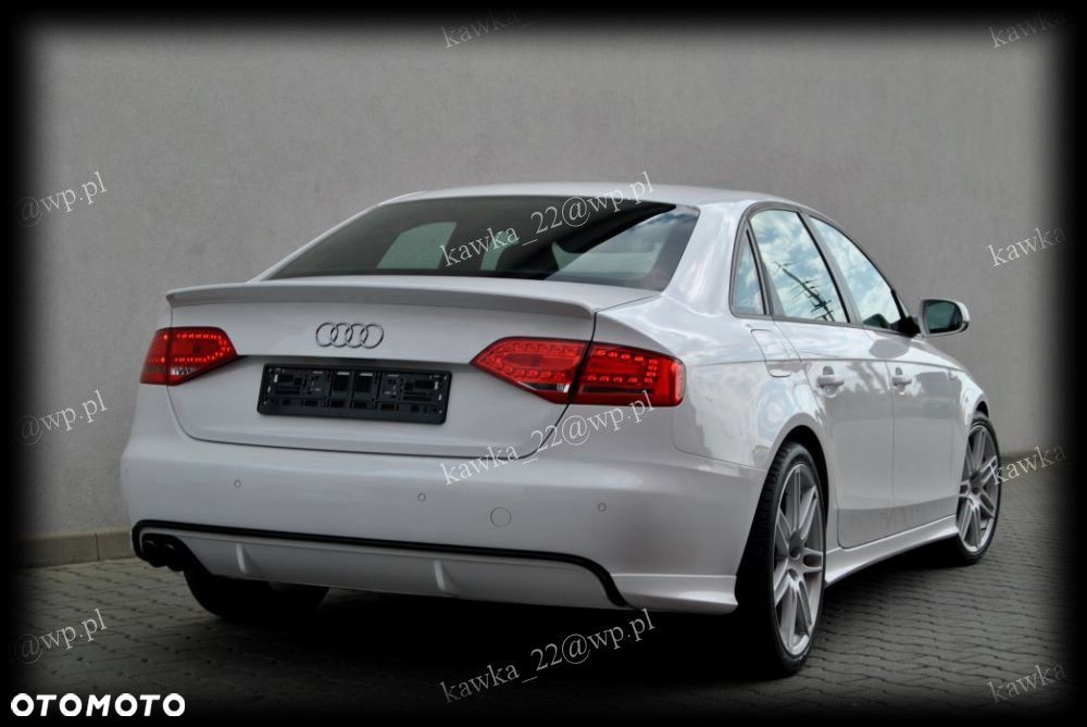 AUDI A4 B8 SEDAN 2008-2012 SPOILER DTM PODKŁAD!!