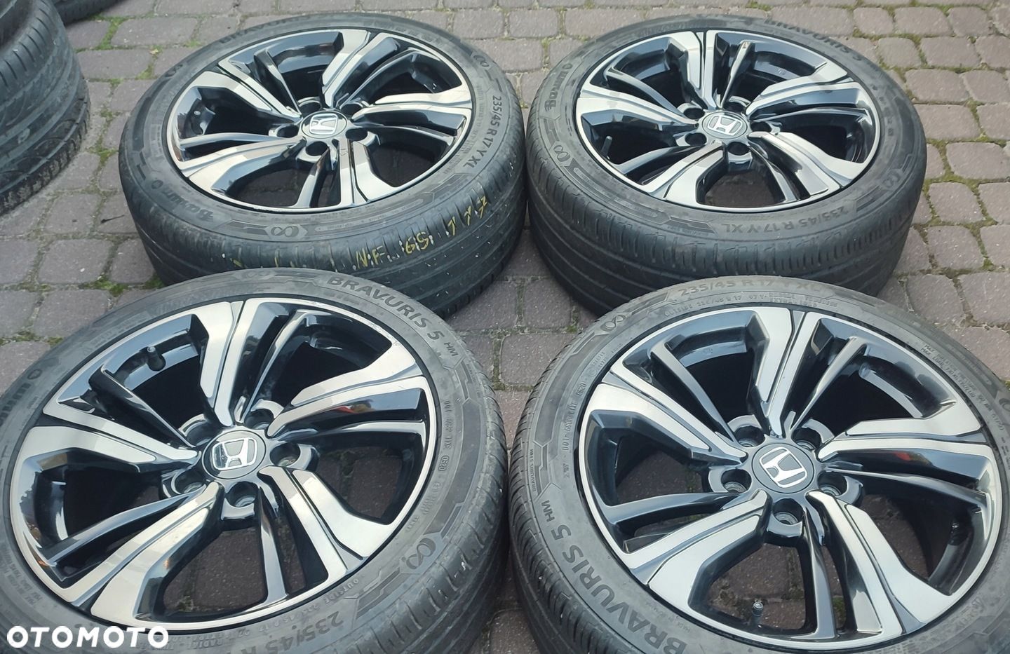 Felgi Aluminiowe 17cali Honda Civic X TYPE R CR-V HR-V 8Jx17" 5x114,3 ET 50 - 1