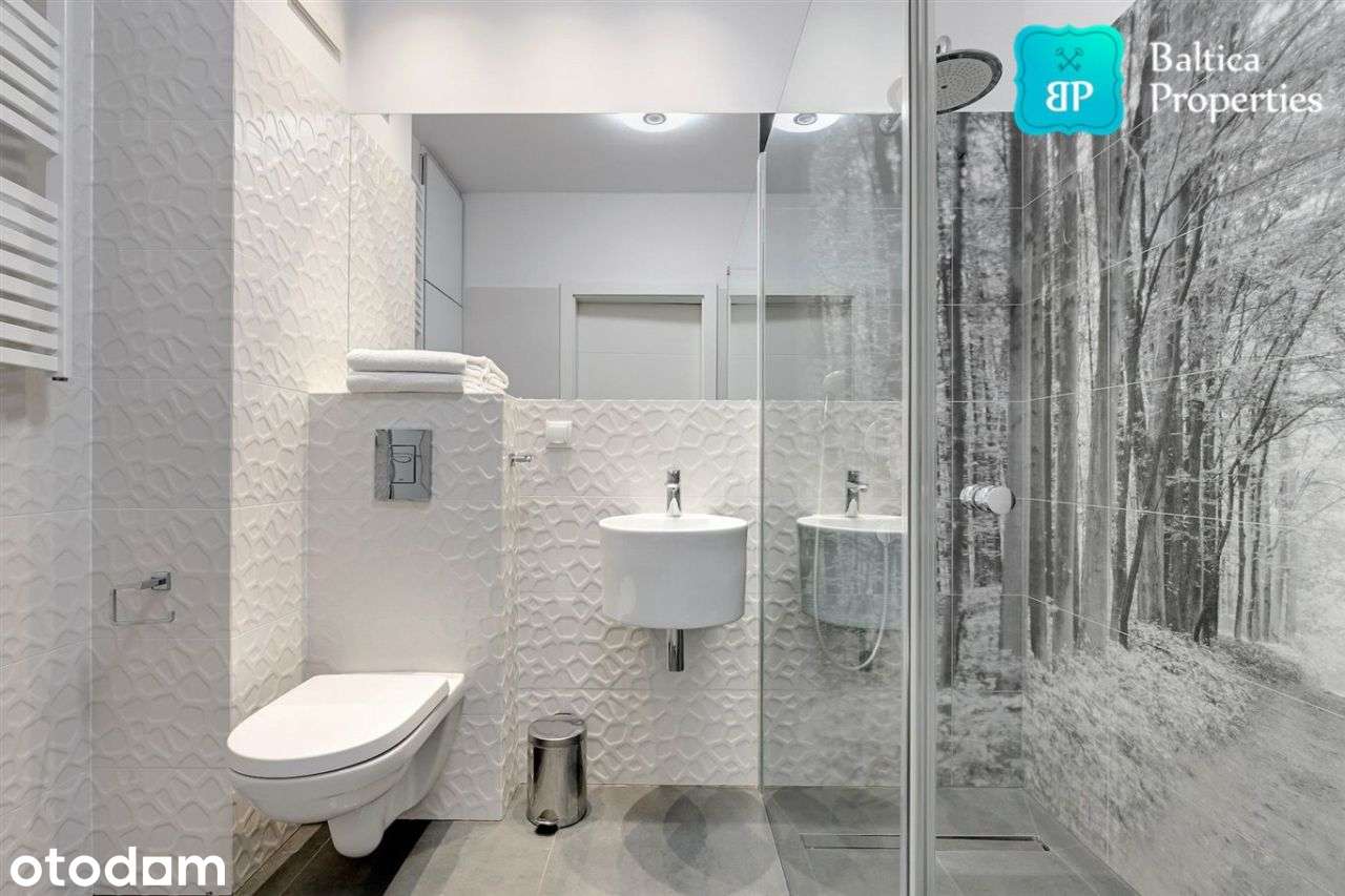 3pok + garaż + ogród + fitness i sauna Jelitkowo