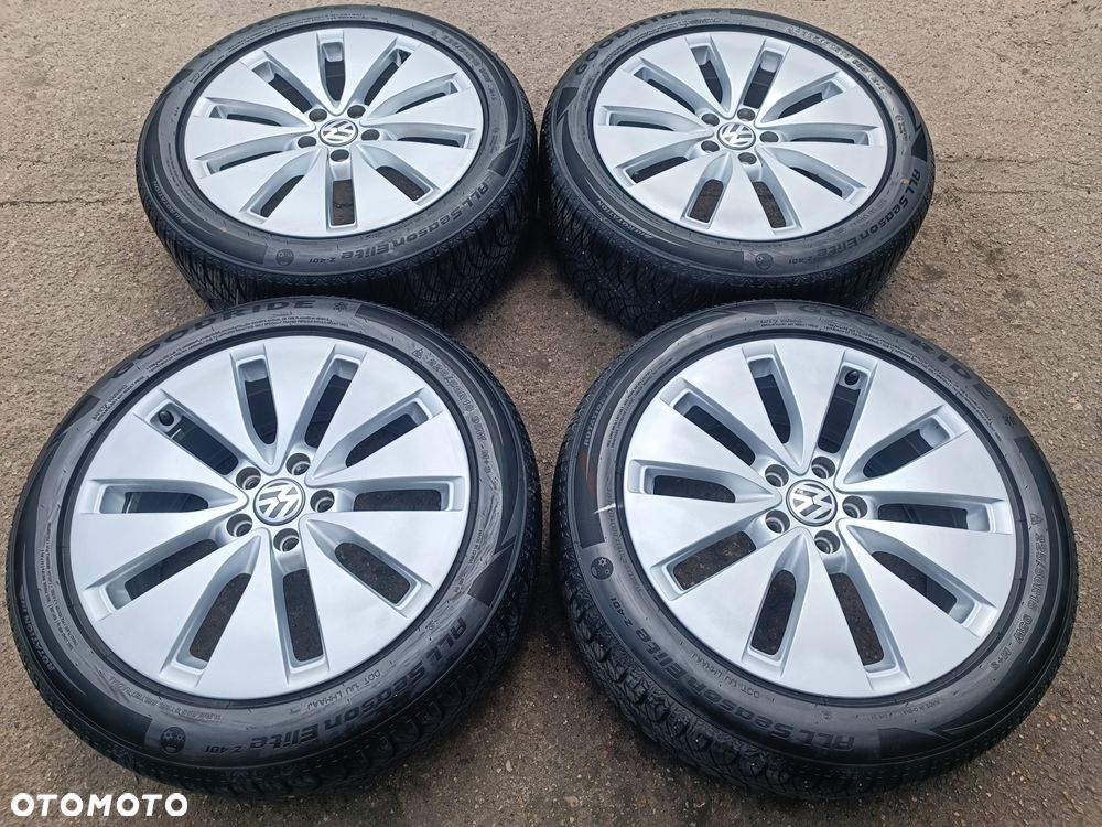 5x112 Alufelgi Felgi Aluminiowe 1K0 18 Koła całoroczne SKODA OCTAVIA II III 2 3 VRS SEAT LEON TOLEDO ALTEA VW PASSAT B5 B6 GOLF V VI VII 5 6 7 GTi Gtd TOURAN CADDY JETTA AUDI A4 B5 B6 A3 8P 8V Legnica ALU-RAD 225/50 - 1