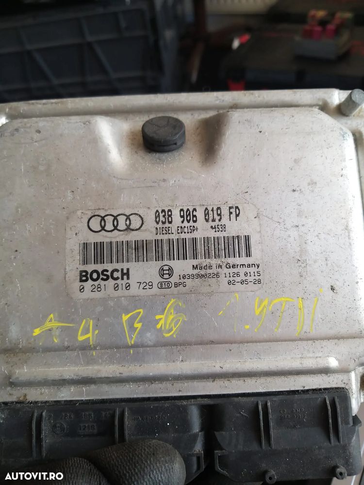 Calculator ECU cod: 038906019FP pentru Audi A4 B6 1.9 TDI - 1