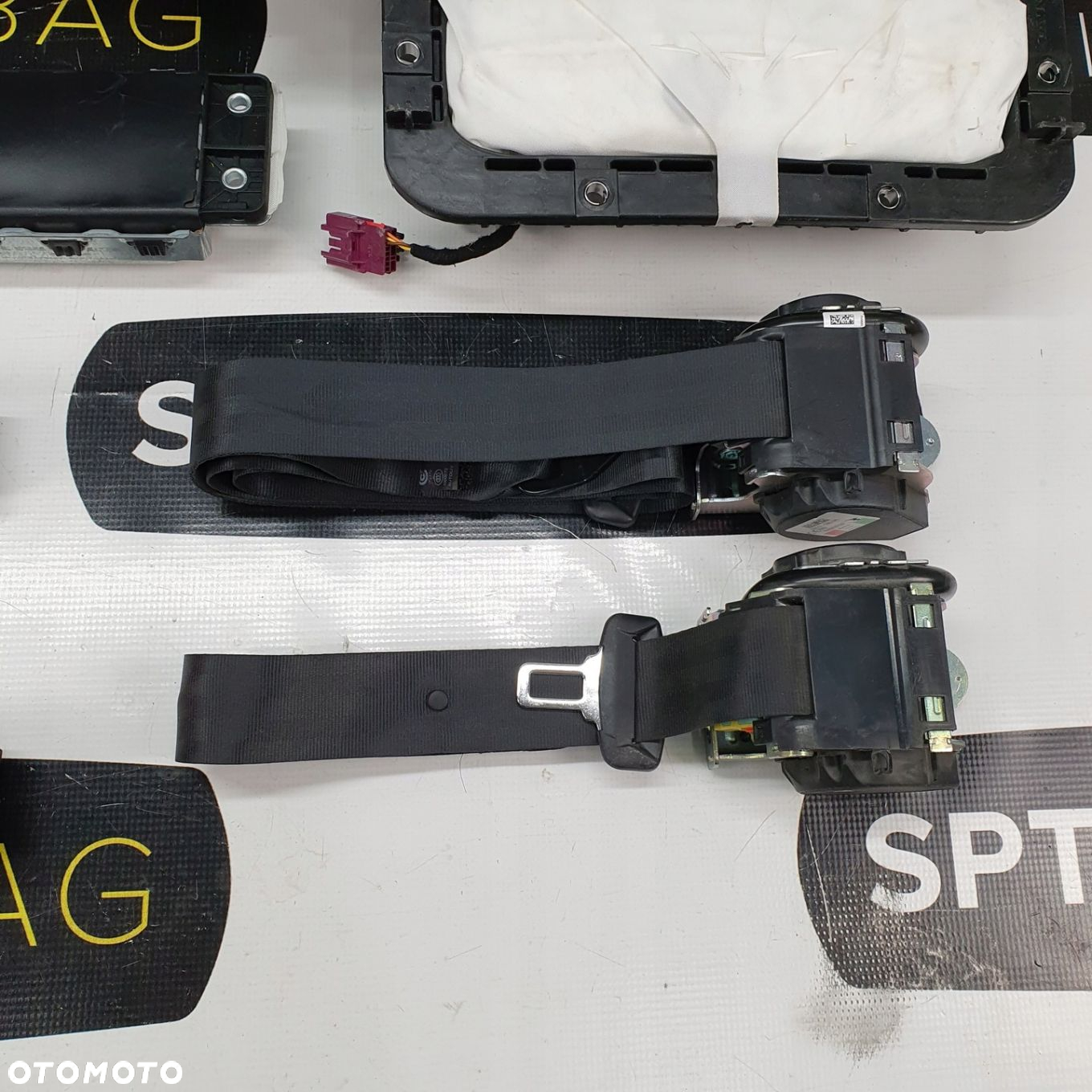 VOLVO V90 DESKA ROZDZIELCZA KONSOLA KOKPIT PULPIT PODUSZKI AIRBAG AIR BAG PASY KIT SET - 9
