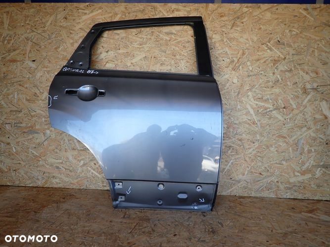 NISSAN QASHQAI I 07- drzwi prawe tylne tył - 1