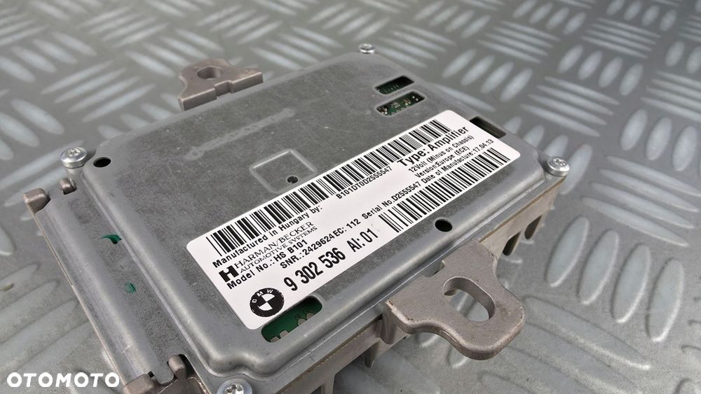 9302536 wzmacniacz radia audio moduł ACTIVE SOUND BMW F01 F10 F11 F20 F30 - 5