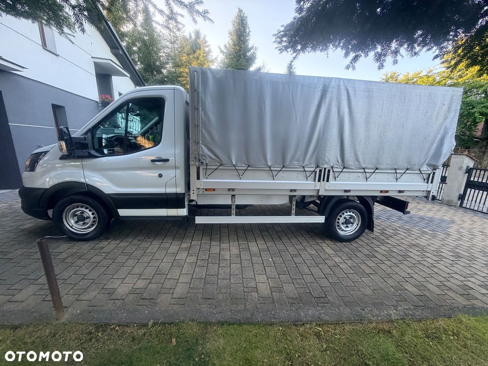 Ford Ford Transit 350 Plandeka 2.0 EcoBlue 170 KM – 2021r. – Bezwypadkowy – FV23% SALON POLSKA - PEŁNA HISTORIA SERWISOWA - ORYGINALNY PRZEBIEG - 2