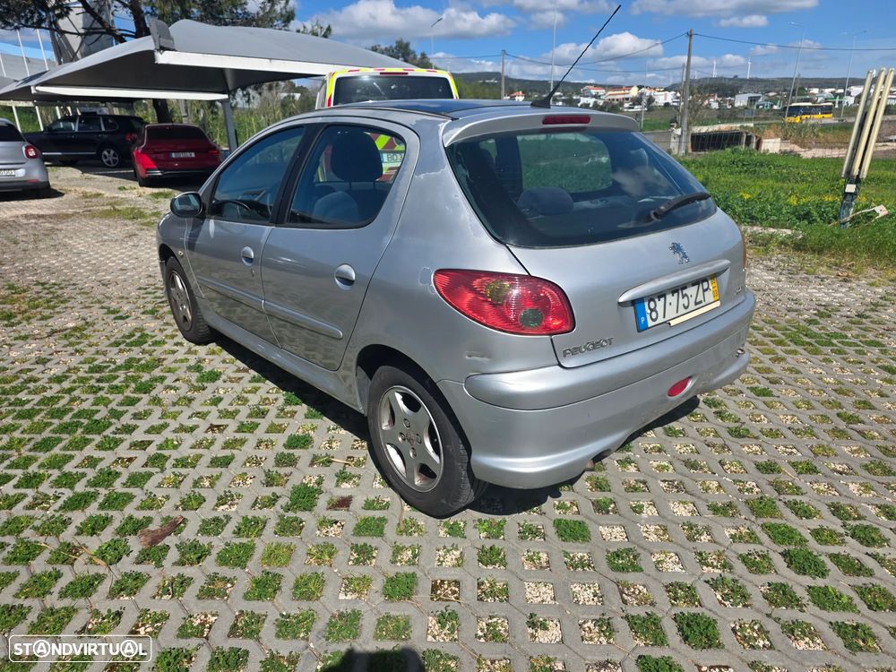 Peugeot 206 1.4 HDi Black & Silver - 6