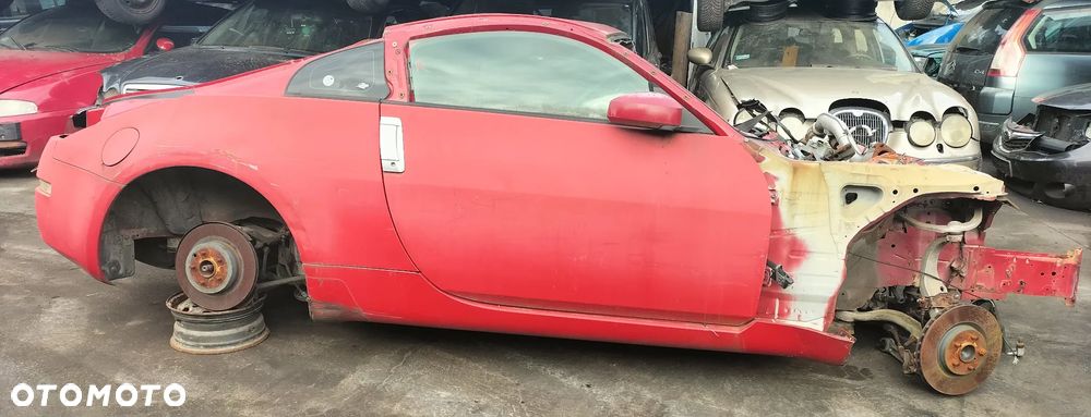 NISSAN 350z DRZWI LEWE PRAWE SZYBA PODNOSNIKI LUSTERKA - 1