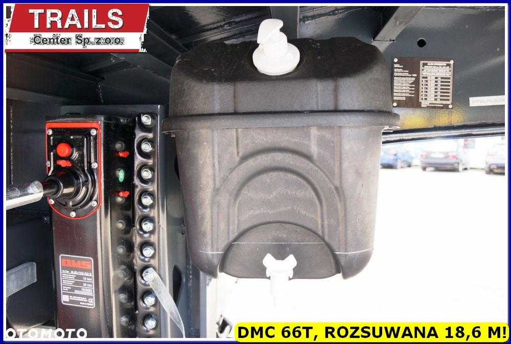Inny Niska podłoga 4-osie, rozciągana dł. 18,60 m,  własne PTO, NAJAZDY HYDRAULICZNE. !!! - 38