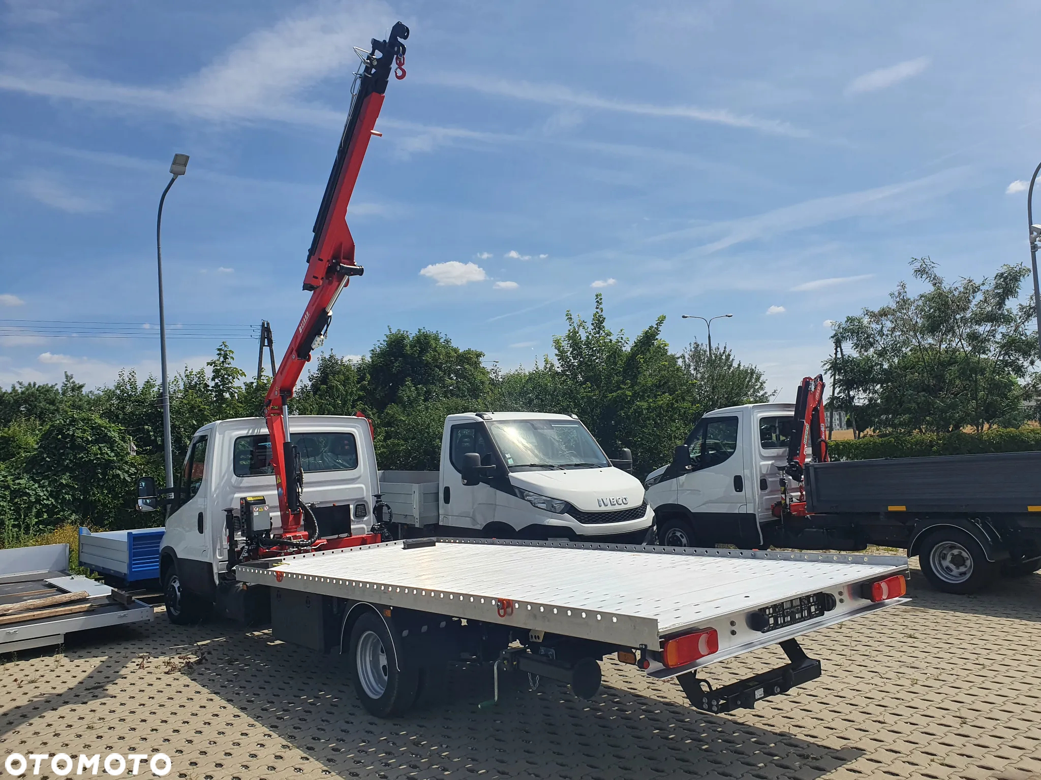 Iveco 35s16 HDS żuraw do okien, szkła, płyt - 15
