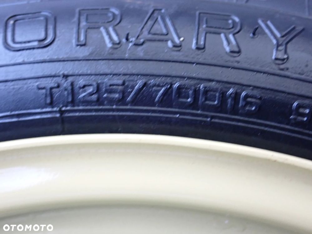 KOŁO ZAPASOWE DOJAZDOWE MITSUBISHI LANCER  125/70/16  5X114,3  PIASTA 67 - 3