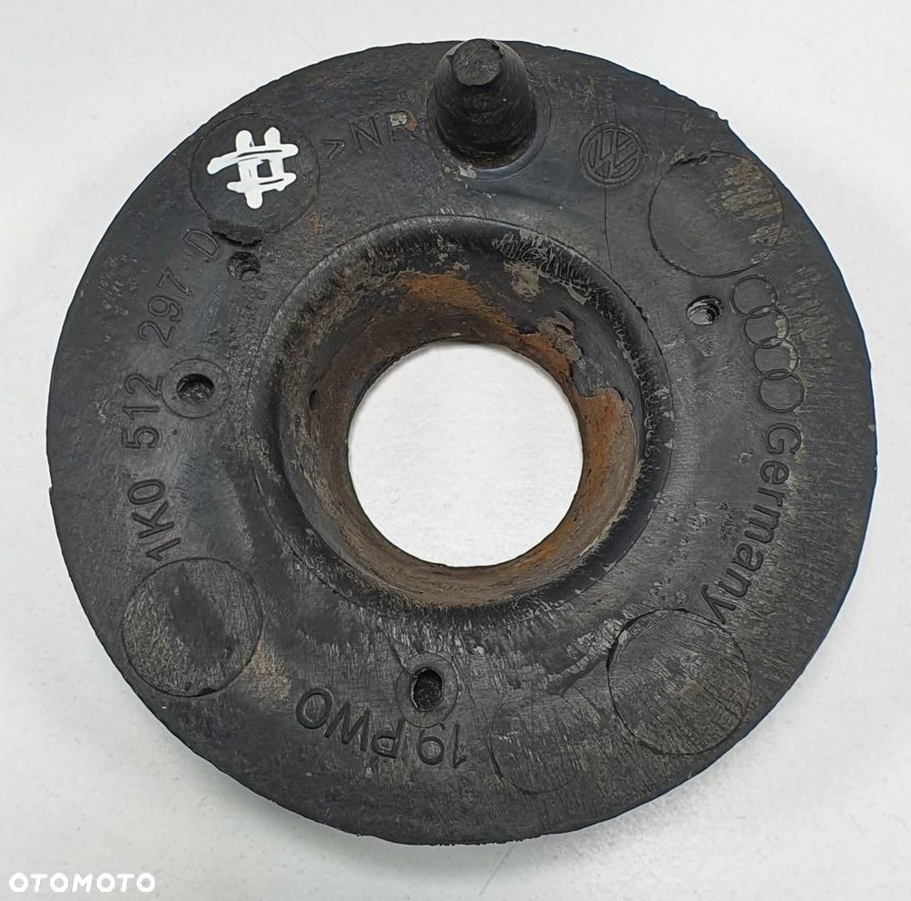 GUMA PODKŁADKA SPRĘŻYNY TYŁ AUDI TT 8J 1K0512297D - 1