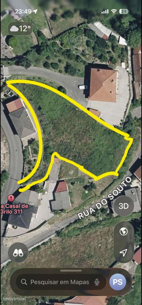 Terreno 5 min Fafe e 10 min de Guimarães - Grande imagem: 5/8