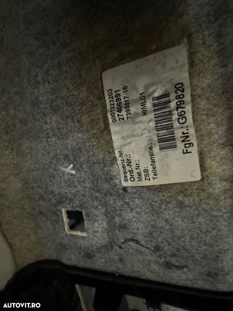 Plafon panoramic textil interior bmw seria 7 g12 - 3