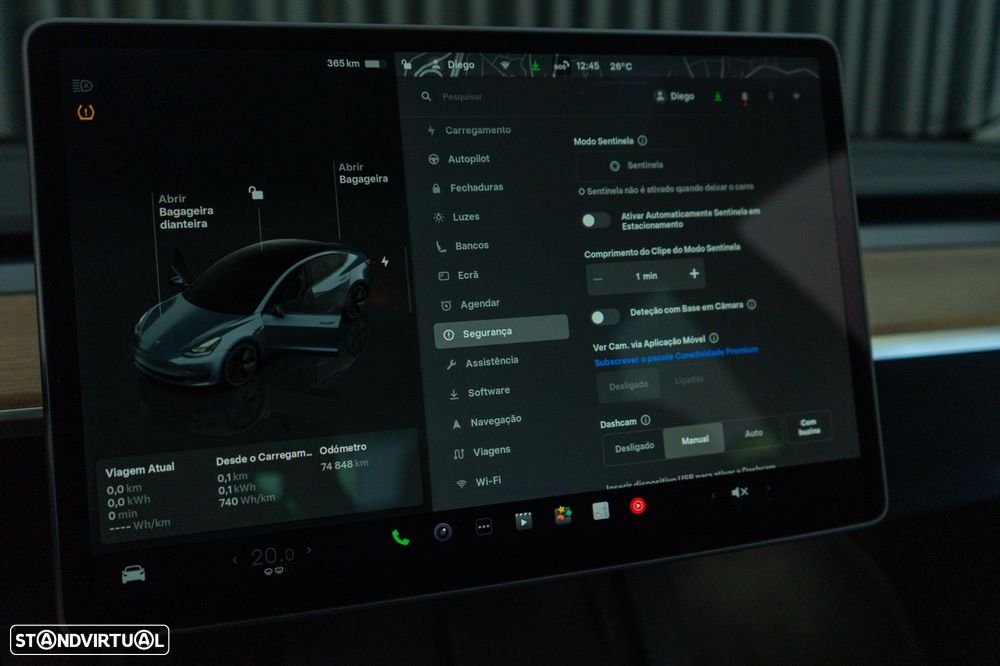 Tesla Model 3 Long Range Tração Traseira - 20