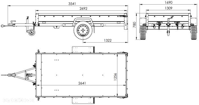 Unitrailer 264 kipp - 2