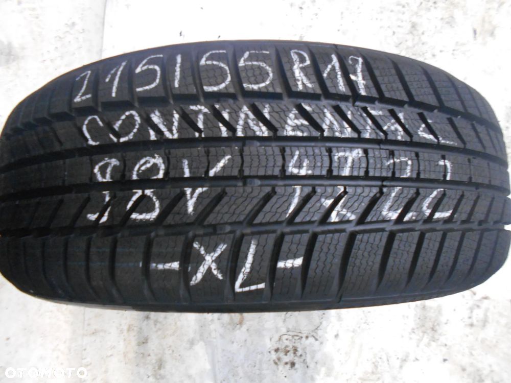 OPONA POJEDYNKA 215/55R17 CONTINENTAL WINTER CONTACT TS 870P XL DOT 4722 8MM - 1