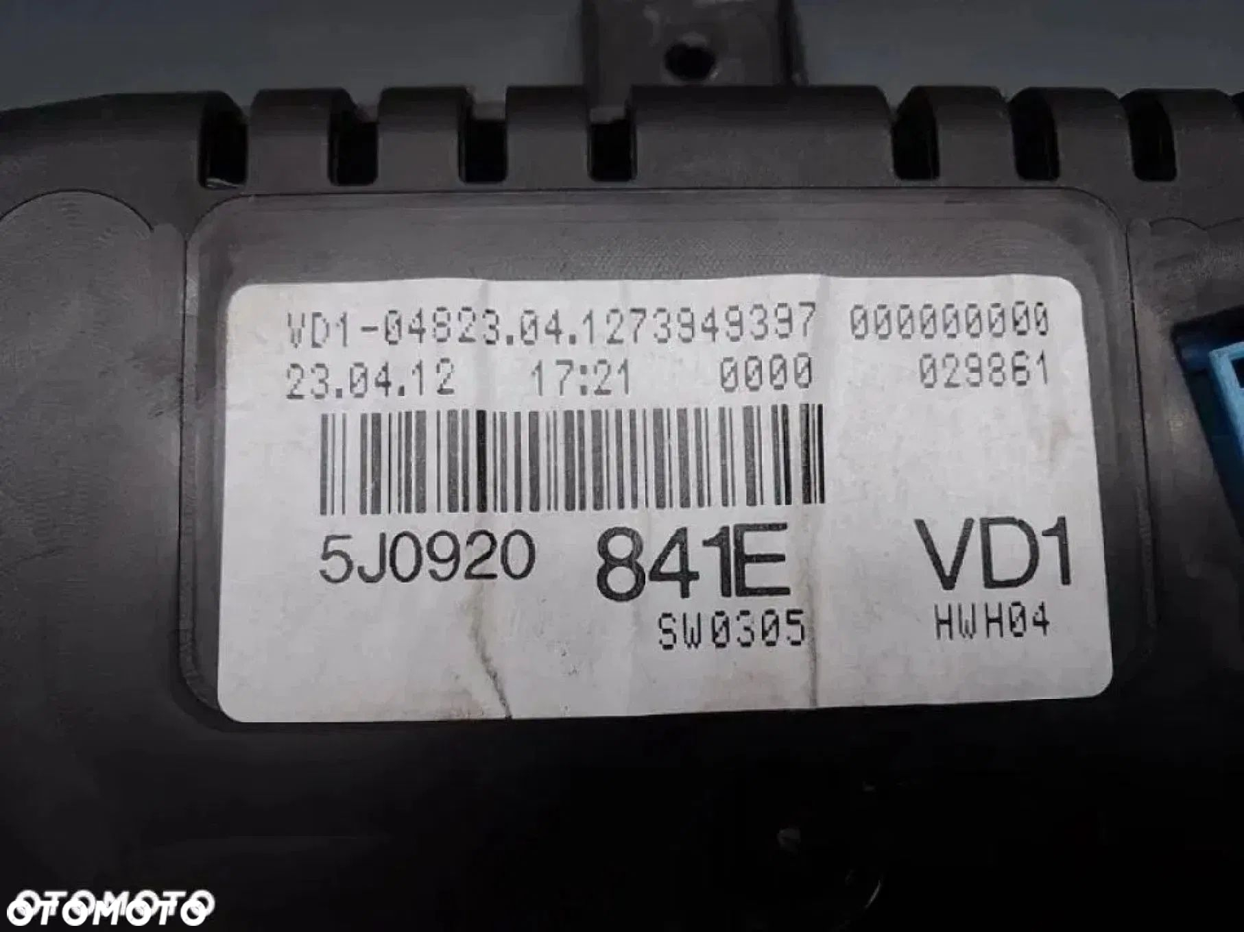 Skoda Fabia II 1.2 TSI Licznik Zegary 5J0920841E - 8