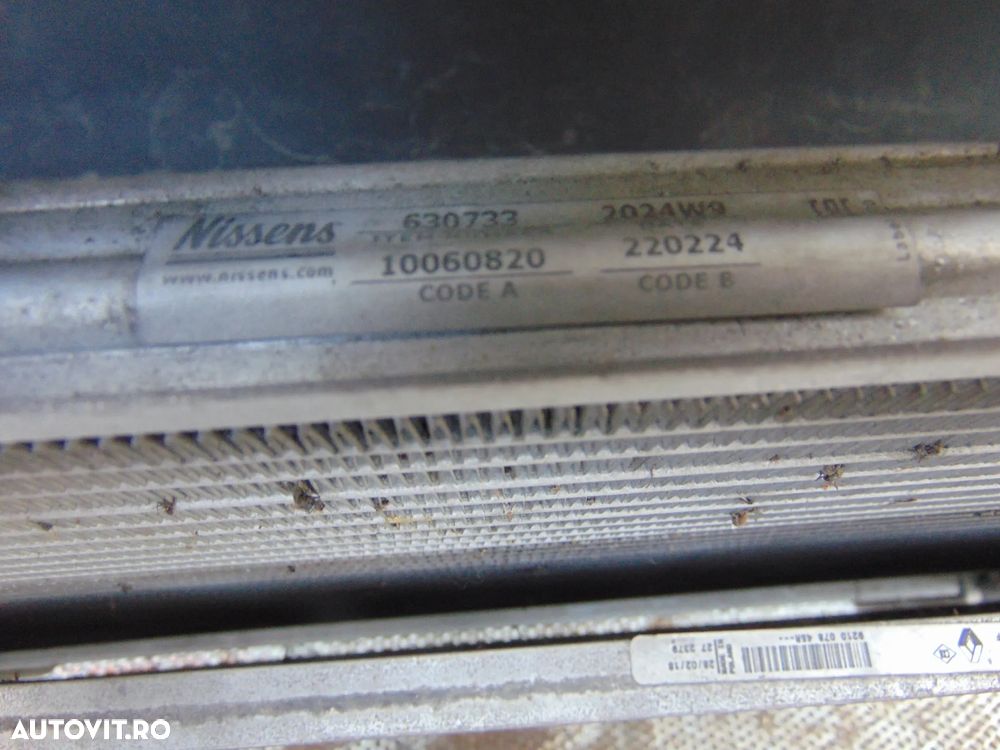 Radiator Renault Master 2.3 Opel Movano Radiator apa clima nissan nv400 intercooler 2.3 euro 5 euro 6 - 5