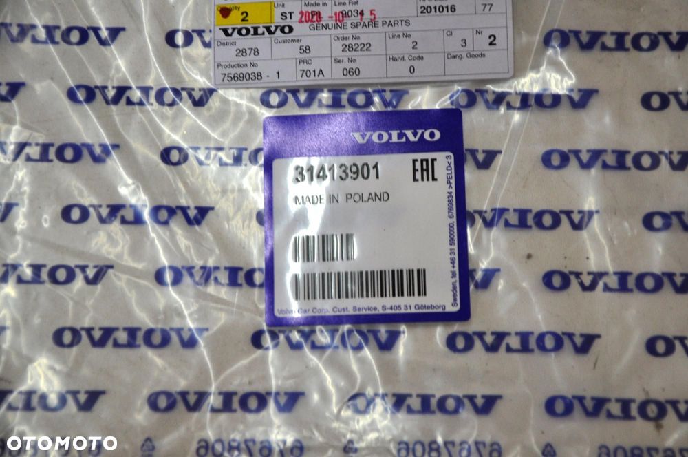 VOLVO XC90 mata grzewcza oparcie przedni fotel OE 31413901 - 3