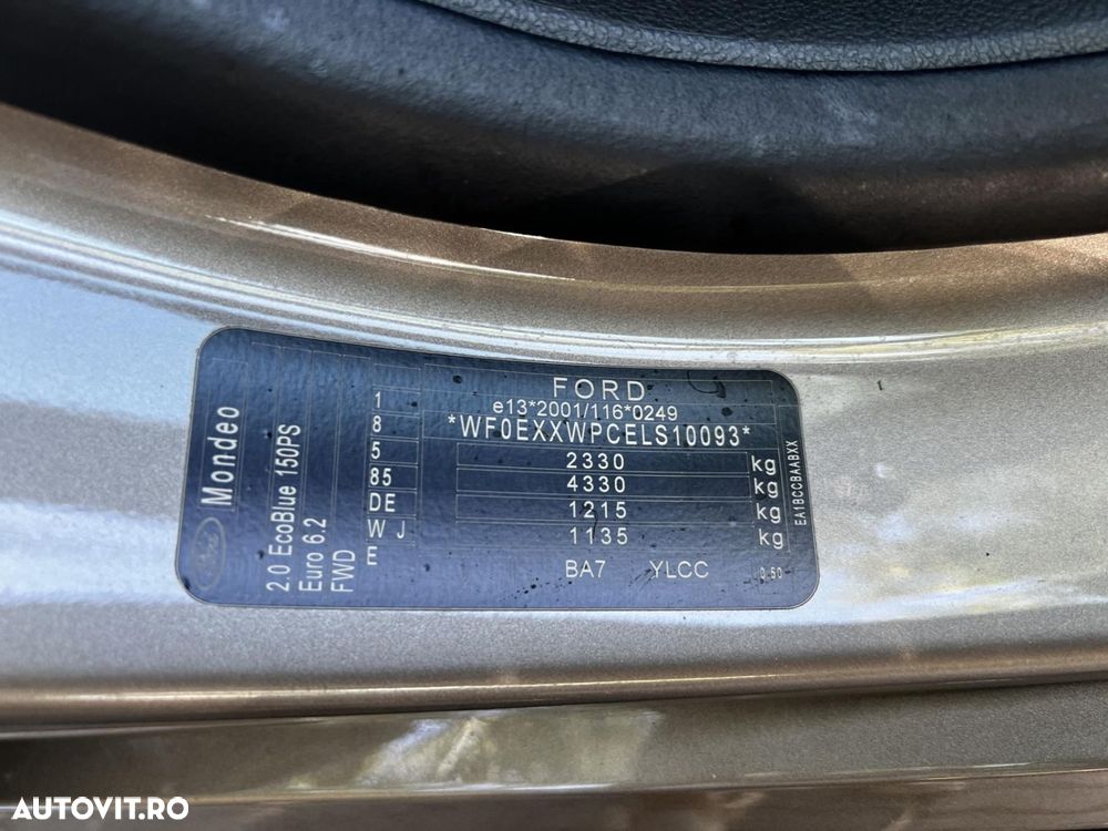 Ford Mondeo 2.0 TDCi Aut. Titanium - 7