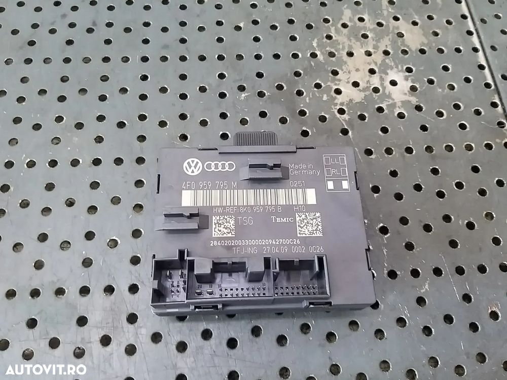 Modul calculator usa stanga spate audi q7 4l 4f0959795m 8k0959795b - 1