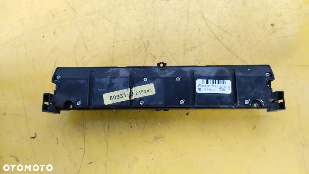 PANEL STEROWANIA W211 A2118217751 - 2