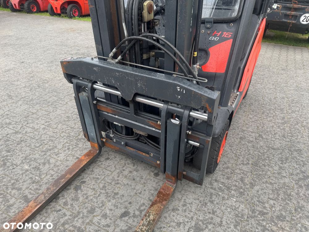 Linde Linde H16 Evo 7150mth  triplex pozycjoner przesuw  4 sekcje wolny skok h20 h18 toyot - 5