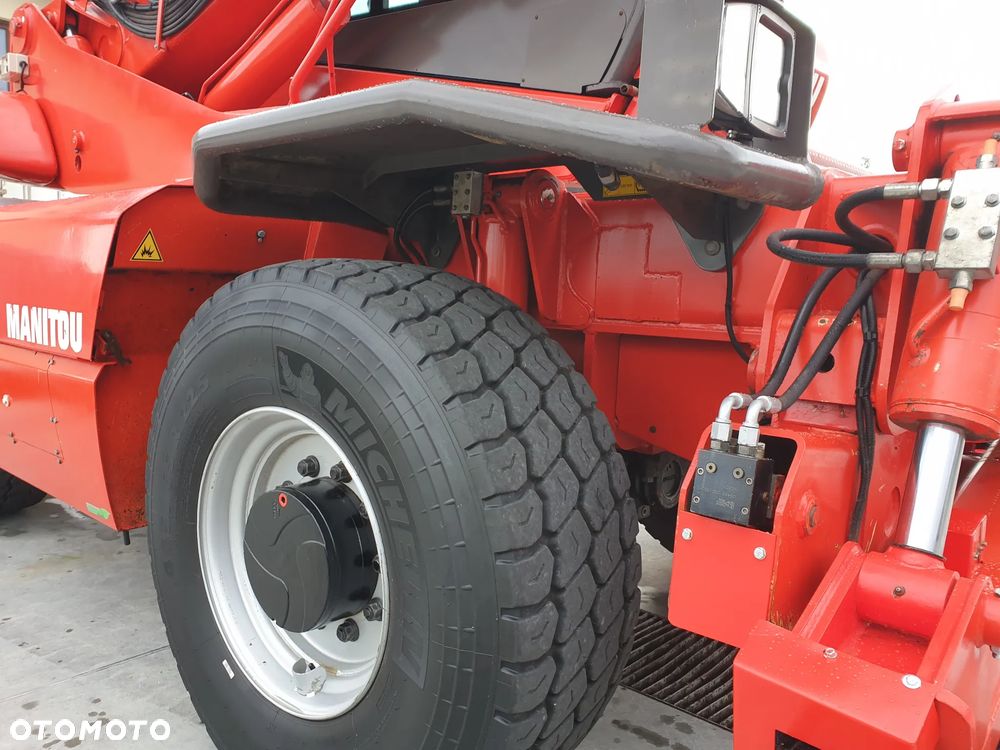 Manitou MRT ROTO 2150 Privilege KOSZ/WIDŁY/PILOTY SPROWADZONA PIĘKNY STAN - 10