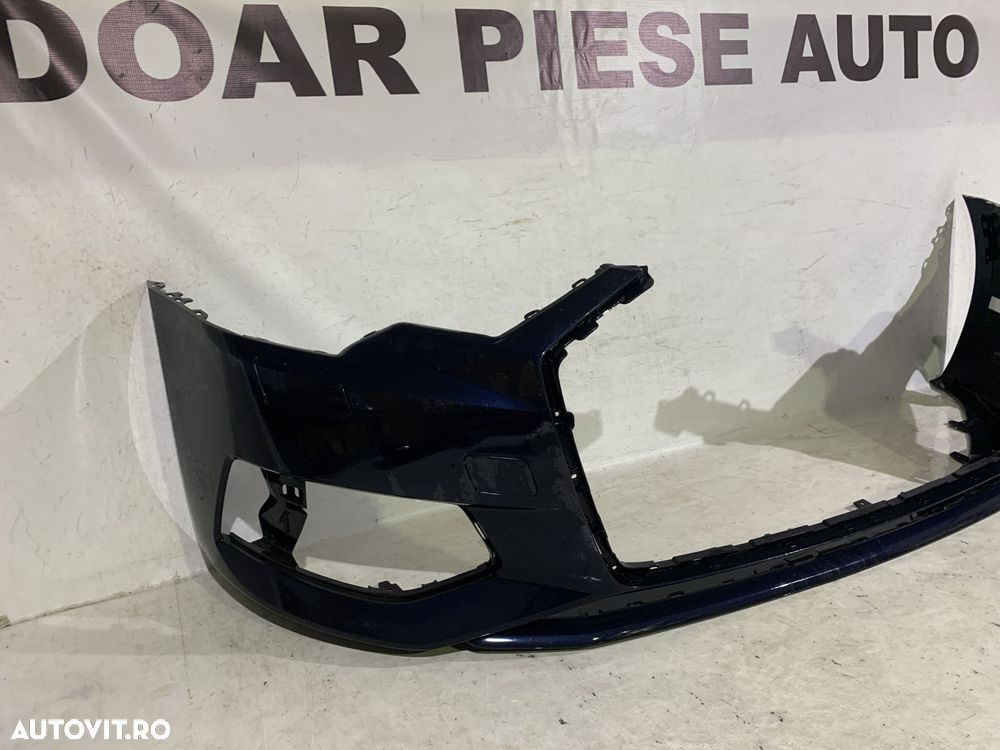 Bara fata Audi A6, C8, 2018, 2019, 2020, 2021, 2022, 2023, cod origine OE 4K0807437, cu gauri pentru spalatori faruri si senzori de parcare (4). - 3