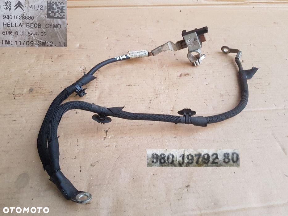 Citroen C3 Picasso lift kabel masowy klema minusowa pirotechniczna hdi - 1