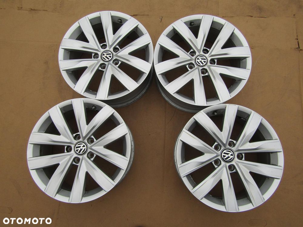 4x FELGI 17 VW Tiguan II Passat B7 B8 B9 Jetta Caddy Golf V VI VII VIII Skoda Kodiaq Karoq Octavia Yeti Superb Seat Tarraco Ateca - 10
