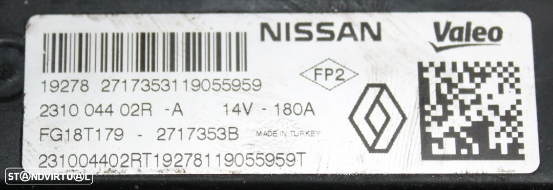 Alternador Renault Clio - 3
